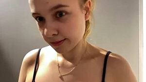 Gym quickie spirals into teen's wild hardcore orgasm fuck with huge tits bouncing