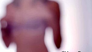 Chloe Amour's Tight Pussy Stretched by Monster Cock in Rough POV Fuck