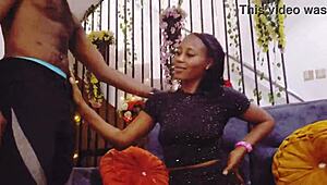 she catches me home alone then rides my monster cock