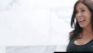 i watch my stacked stepmom reagan foxx in bikini fitting and get so turned on kimmy kimm