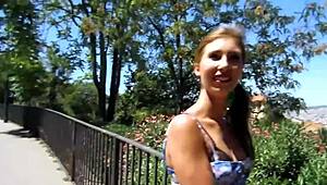 tiny latina teen cutie deepthroats big cock in homemade sex tape