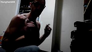 wanna see hunghank69's monster cock riding that sexy black belt cowboy lover?