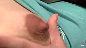 pregnant brunette with big tits rides cock wildly then takes deep doggystyle pounding to cumshot bliss