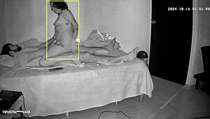 hidden cam catches curvy homemade teen wife slut fucking fat neighbor again