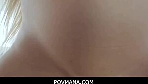 POVMama Nin Elle Films Stepsons Cock Then Sucks It Deep