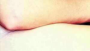 vazou quick peek at busty 18yo japanese intern slut pausing coffee for public pussy play