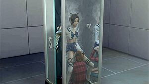 fuck yes licking pussy deep in the toilet for wild cunnilingus action!