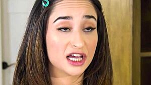 isabella nice can't get enough of that big cock destroying her tight teen ass and tits