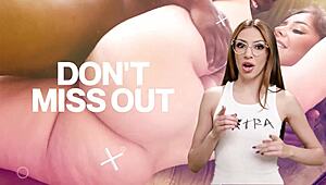 Sawyer Cassidy footfucks then monster cock drills every hole