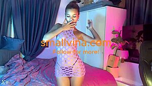 brunette babe twerkin her big ass wild 😈 before college classes 🔥 petite cutie shakin it 💦