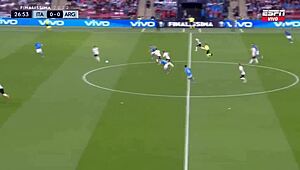 Argentina crushes Italy in hardcore soccer porno showdown