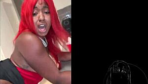 Str8rich rams redhead ebony teen ass at Halloween party! 🎃🍑