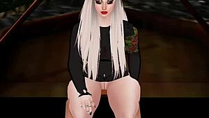 imvu prostitute gets her ass and pussy fucked raw hard