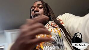 Str8rich rams redhead ebony teen ass at Halloween party! 🎃🍑