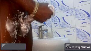 hot teen 18+ fingers pussy hard in shower steam 🚿💦
