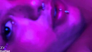 Smoking but craving your feet worship nonstop.