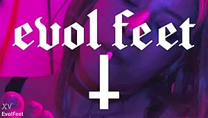 Smoking but craving your feet worship nonstop.