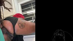 Str8rich rams redhead ebony teen ass at Halloween party! 🎃🍑