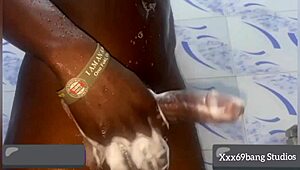 hot teen 18+ fingers pussy hard in shower steam 🚿💦