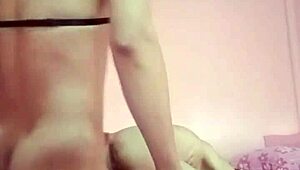 Slim Thai shemale Icy Nokyung takes bent over anal