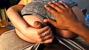 young latina stepsis bounces big ass on monster cock creampie?