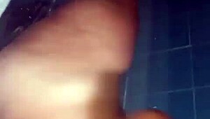 Wife sucks stranger bareback deep while happy cuckold cheers her on wildly.