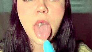 Teen’s Sloppy Oral Temptation