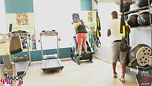 rome pounds sofia's big ass hard for that post-workout protein load