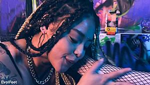 Goddess feet pantyhose heels crave your wet tongue licks kisses gagging deepthroat domination