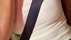 Husband Watches Wife Flash Cuckold Exhibition On His Birthday