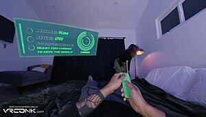 redhead kim performs deep oral in kim possible cosplay parody part one