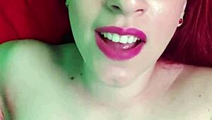 Hot Redhead Latina Disappointed by Small Cock JOI Argentina Humiliation Femdom Dirty Talk Orgasm