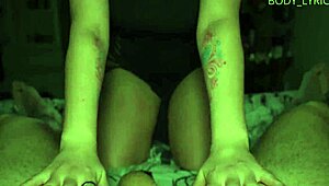 Teen in evening dress gives super awkward head