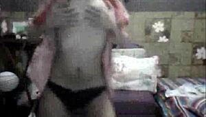 uhh i can't stop teasing with my small filipina tits while stripping and dancing sexy 😩