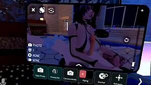 what if mistress megara's big tits smother you during vrchat femdom fun?