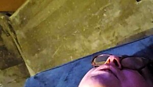 bbw amateur with big tits masturbates first time using her dildo