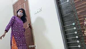 desi village aunt screams as big dick man fucks her in bathroom!