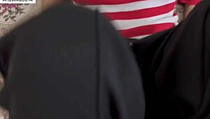 cheating indian college couple fucks doggystyle with dirty talk in pg room underwear