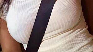 Husband Watches Wife Flash Cuckold Exhibition On His Birthday