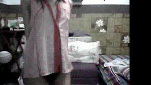 uhh i can't stop teasing with my small filipina tits while stripping and dancing sexy 😩