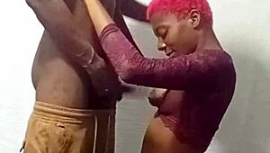 yo, pounding my friend's slutty little 18+ sis hard in standing doggy