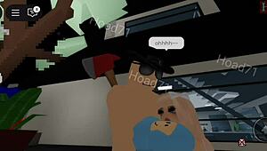 Sexo em público com uma loira submissa - brookhaven turns heads outdoors