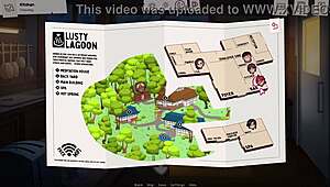 curvy hentai milf stepmom bubbles huge tits in naked parody game