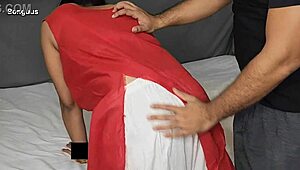 stepsis hot friend visits dorm bends over for my doggystyle pussy fuck creampie pov