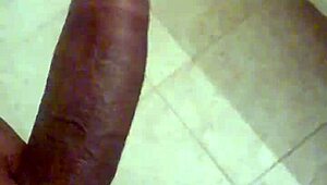 Homemade late night amateur striptease rips clothes off monster black cock vol 1