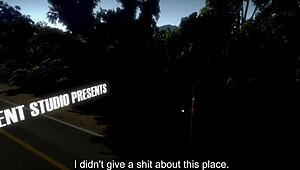 newbie arrives at femdom mansion for cuckold bdsm training first erotic night voyeur style