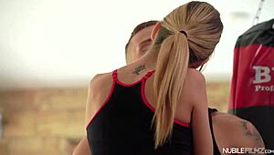 rebecca volpetti's workout body begs for monster cock pounding, right?