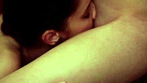 Alice March and Rilee Marks share lesbian hotel pussy licking