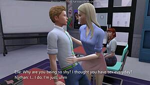 teacher, small dick teen fucks you raw in front of classmates?