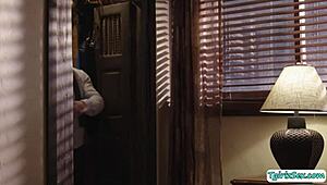 Ever seen sexy latina transsexual Janie Blade bareback fucking stepdad?